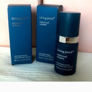 2 Bottles Of Living Proof Triple Bond Complex - Deep Blue